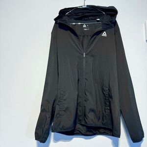 Reebok Hooded Wind Jacket / Black / L